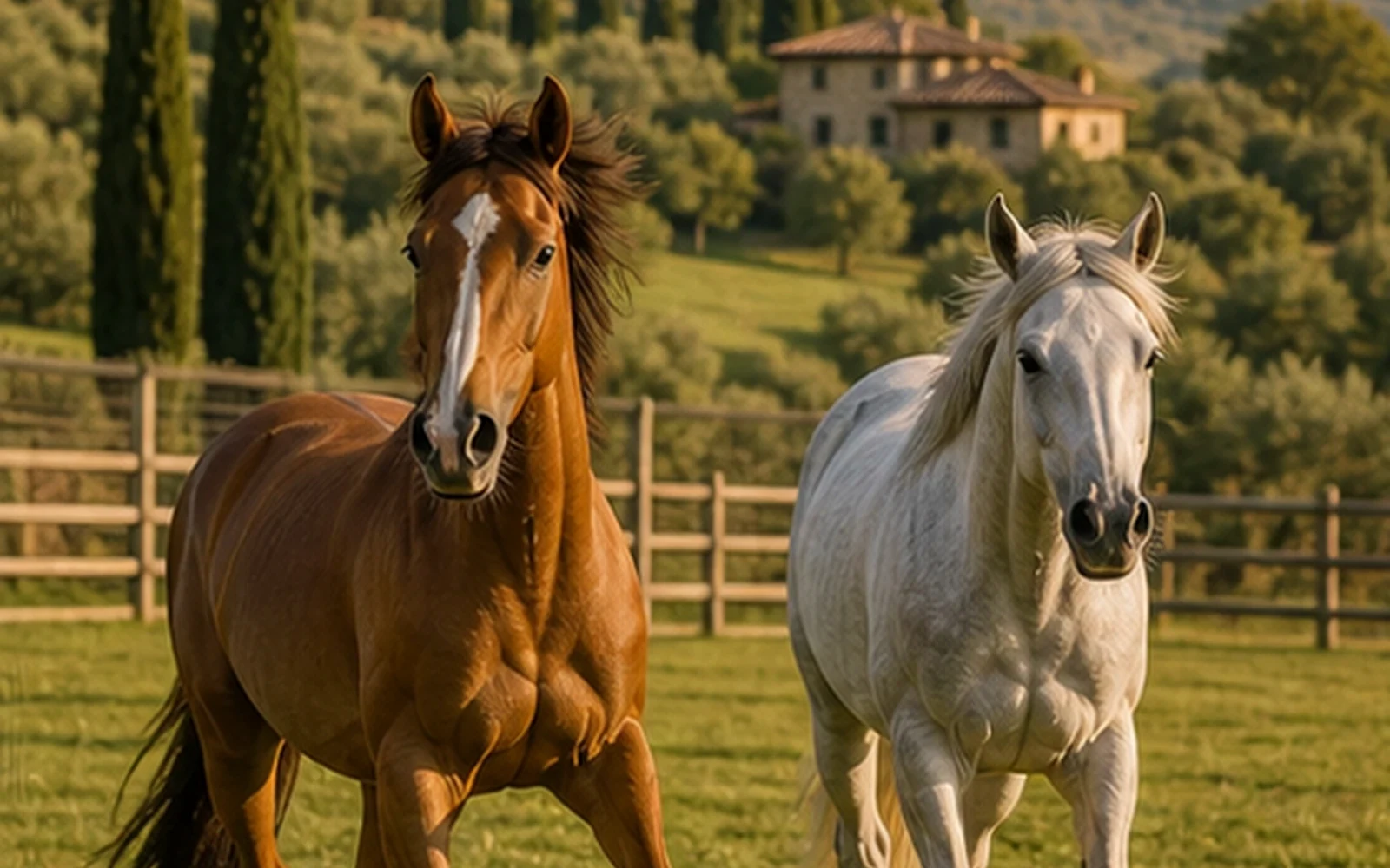 Trainer .com - Toskana-Pferdewiese Siena
