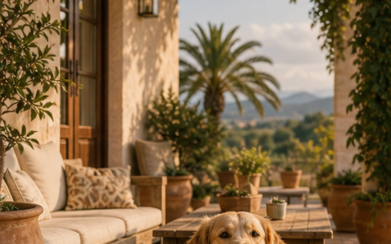 Toms Reiterhof Brandenburg - Mediterrane Hundeunterkunft Valencia